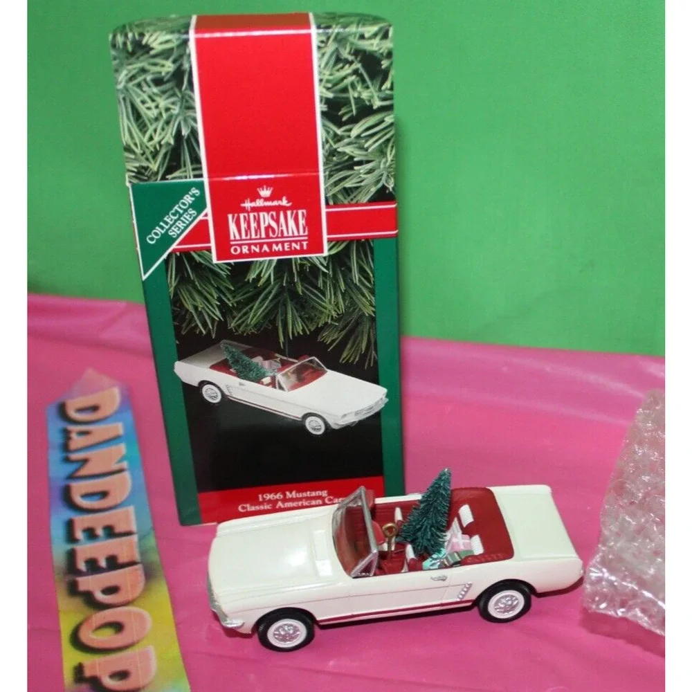 Hallmark Keepsake 1966 Mustang Classic American Cars Series 2 1992 Ornament